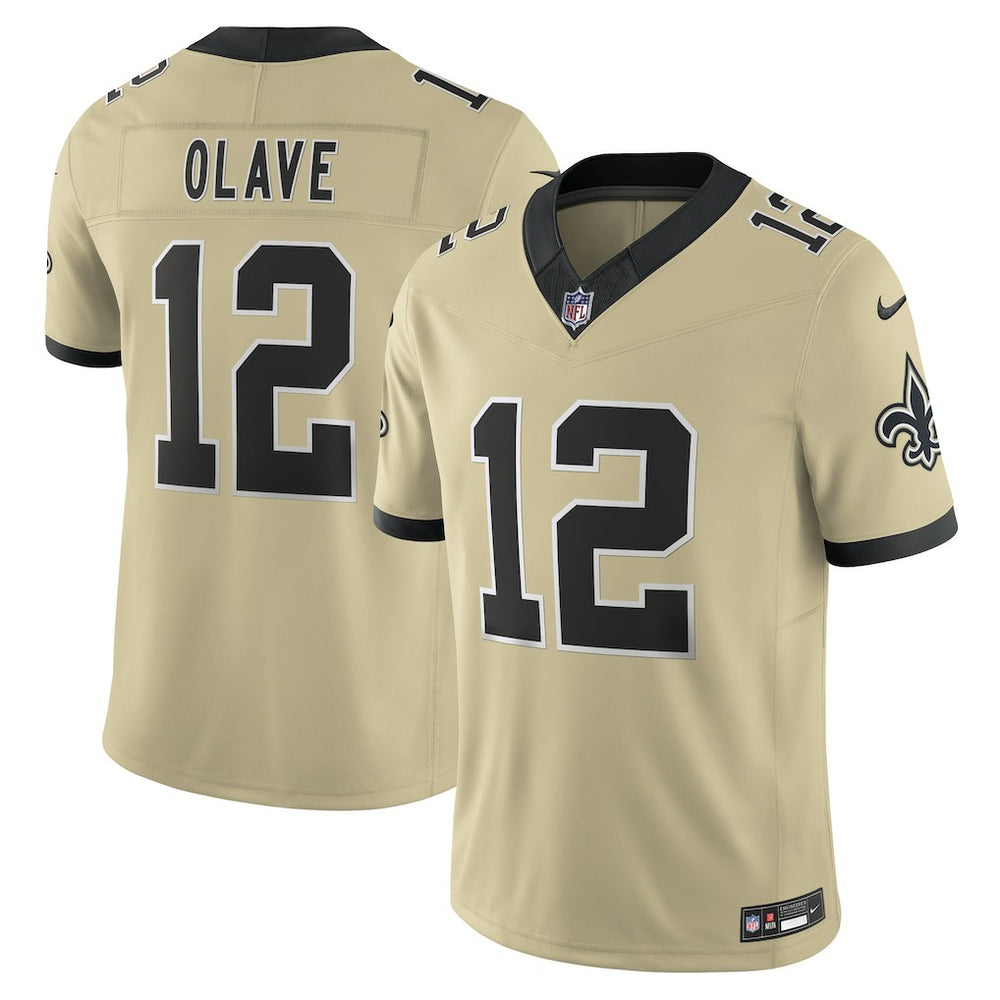 Chris Olave New Orleans Saints Gameday Golds Alternate Vapor F.U.S.E. Limited Jersey Gold - Nike