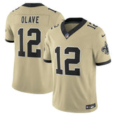 Chris Olave New Orleans Saints Gameday Golds Alternate Vapor F.U.S.E. Limited Jersey Gold - Nike