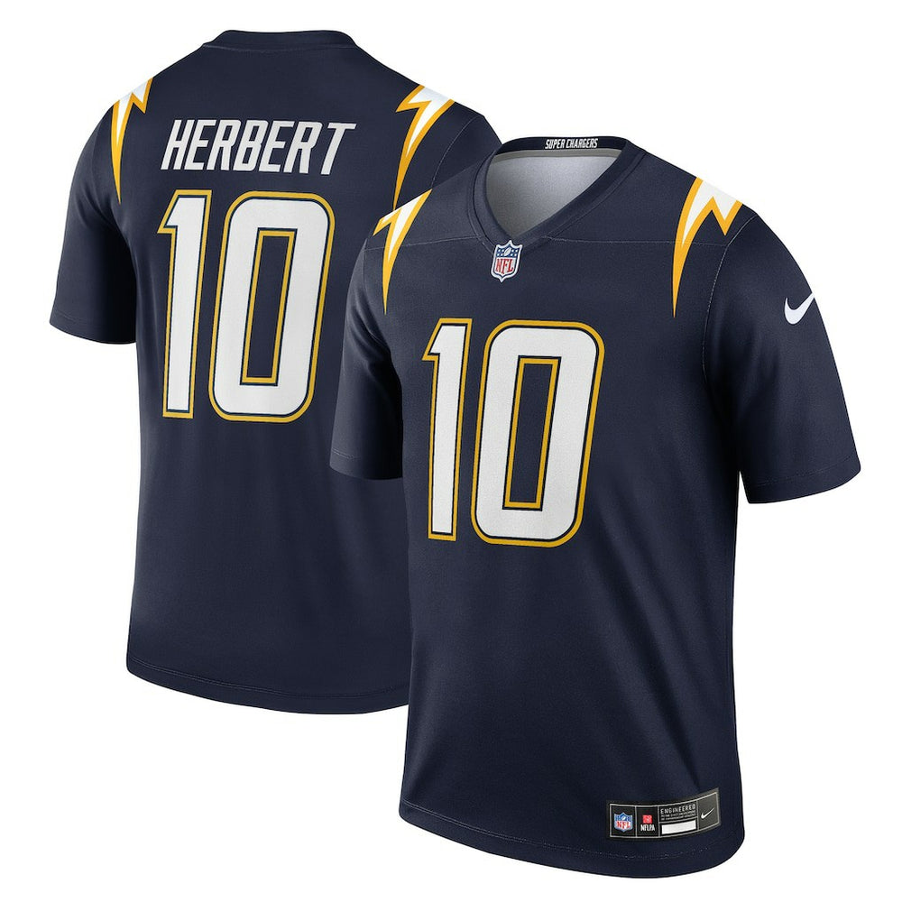 Justin Herbert Los Angeles Chargers Alternate Super Chargers Legend Player Performance Top Navy - Nike