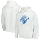 Detroit Lions Starter Vintage Pullover Hoodie White - NFL
