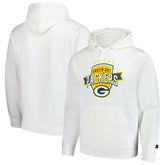 Green Bay Packers Starter Vintage Pullover Hoodie White - NFL