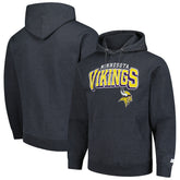 Minnesota Vikings Starter Vintage Pullover Hoodie Charcoal - NFL