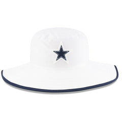 Dallas Cowboys New Era 2025 NFL Training Camp Panama Bucket Hat White - NFL
