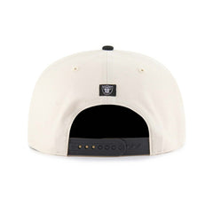 Las Vegas Raiders '47 Payson Captain Adjustable Hat Natural - 47 brand