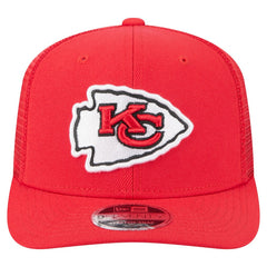 Kansas City Chiefs New Era Team Collection 9SEVENTY Stretch-Snap Adjustable Hat Red - NFL