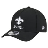 New Orleans Saints New Era Team Collection 9FORTY M-Crown A-Frame Adjustable Hat Black - NFL