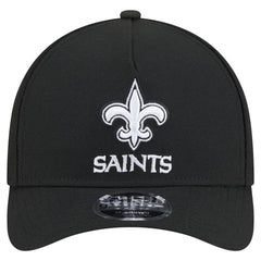 New Orleans Saints New Era Team Collection 9FORTY M-Crown A-Frame Adjustable Hat Black - NFL