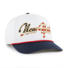 New York Jets '47 Patriotic Overhand Hitch Adjustable Hat White - 47 brand