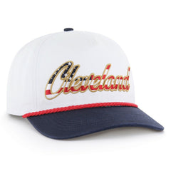 Cleveland Browns '47 Patriotic Overhand Hitch Adjustable Hat White - 47 brand