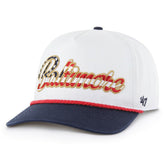 Baltimore Ravens '47 Patriotic Overhand Hitch Adjustable Hat White - 47 brand