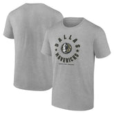 NBA - Dallas Mavericks Hoops for Troops T-Shirt - Heather Gray
