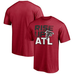Atlanta Falcons Hometown Collection 1st Down T-Shirt Red - NFL