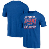 Buffalo Bills Vintage Tri-Blend T-Shirt Royal - NFL