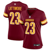 Marshon Lattimore Washington Commanders Women's Team Game Jersey Burgundy - Nike