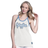NBA - Memphis Grizzlies G-III 4Her by Carl Banks Women's Curveball Racerback Scoop Neck Slub Tank Top - White