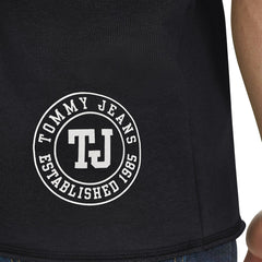 NBA - San Antonio Spurs Tommy Jeans Paul French Terry Short Sleeve Pullover Hoodie - Black