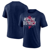 NBA - Washington Wizards Huddle Tri-Blend T-Shirt - Navy