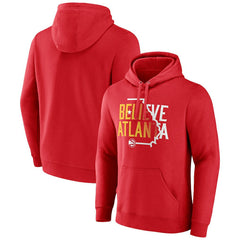 NBA - Atlanta Hawks Team Pride Pullover Hoodie - Red