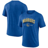 NBA - Golden State Warriors Backboard Tri-Blend T-Shirt - Royal