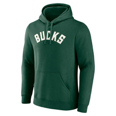 NBA - Milwaukee Bucks Wordmark Pullover Hoodie - Hunter Green