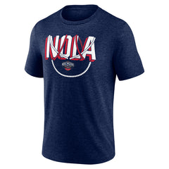 NBA - New Orleans Pelicans Team Pride Tri-Blend T-Shirt - Navy