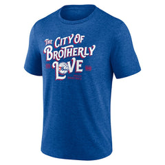 NBA - Philadelphia 76ers Team Pride Tri-Blend T-Shirt - Royal