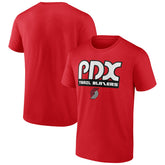 NBA - Portland Trail Blazers Team Pride T-Shirt - Red