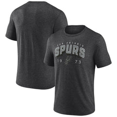 NBA - San Antonio Spurs Backboard Tri-Blend T-Shirt - Charcoal