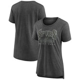 NBA - San Antonio Spurs Women's Selection Tri-Blend T-Shirt - Gray