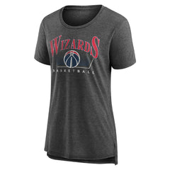 NBA - Washington Wizards Women's Selection Tri-Blend T-Shirt - Gray