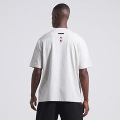 NBA - Miami Heat Fear of God Unisex NBA x ESSENTIALS T-Shirt - Heather Gray