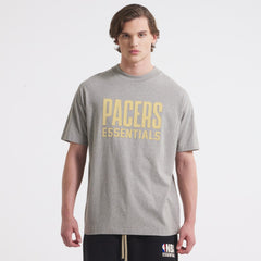 NBA - Indiana Pacers Unisex NBA Paris x ESSENTIALS T-Shirt - Gray