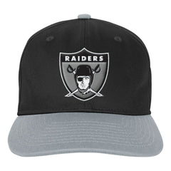 Las Vegas Raiders Outerstuff Youth True Retro Adjustable Hat Black - NFL