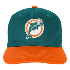 Miami Dolphins Outerstuff Youth True Retro Adjustable Hat Aqua - NFL