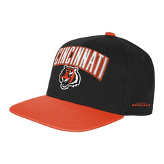 Cincinnati Bengals Outerstuff Youth Essentials Snapback Hat Black - NFL