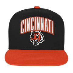 Cincinnati Bengals Outerstuff Youth Essentials Snapback Hat Black - NFL