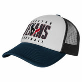 Houston Texans Youth Essentials Trucker Adjustable Hat White/Navy - NFL