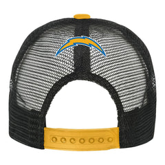 Los Angeles Chargers Youth Modern Fan Trucker Adjustable Hat White/Gold - NFL