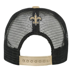 New Orleans Saints Youth Modern Fan Trucker Adjustable Hat White/Gold - NFL