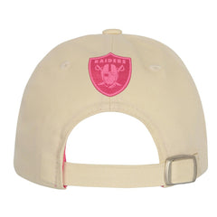 Las Vegas Raiders Outerstuff Girls Youth Blitz Adjustable Hat Cream - NFL