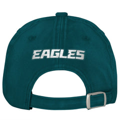 Philadelphia Eagles Outerstuff Girls Youth Gridiron Adjustable Hat Midnight Green - NFL