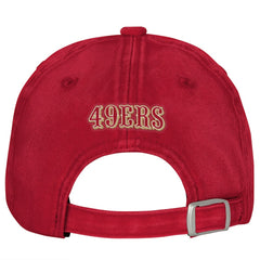 San Francisco 49ers Outerstuff Girls Youth Gridiron Adjustable Hat Scarlet - NFL