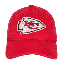 Kansas City Chiefs Outerstuff Girls Youth Gridiron Adjustable Hat Red - NFL
