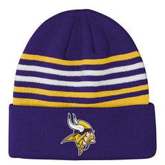 Minnesota Vikings Outerstuff Essentials Cuffed Knit Hat Purple - NFL
