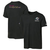 Miami Dolphins Youth 2025 NFL Crucial Catch Tri-Blend Dri-FIT T-Shirt Black - Nike
