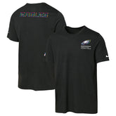 Philadelphia Eagles Youth 2025 NFL Crucial Catch Tri-Blend Dri-FIT T-Shirt Black - Nike