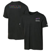 Buffalo Bills Youth 2025 NFL Crucial Catch Tri-Blend Dri-FIT T-Shirt Black - Nike