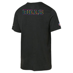 Buffalo Bills Youth 2025 NFL Crucial Catch Tri-Blend Dri-FIT T-Shirt Black - Nike