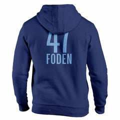 Phil Foden Manchester City 1863FC Player Fleece Pullover Hoodie - Navy