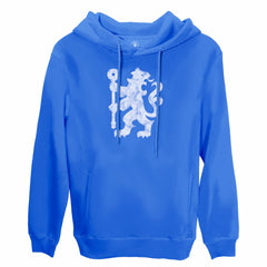Chelsea 1863FC Lion Glyph Fleece Pullover Hoodie - Blue